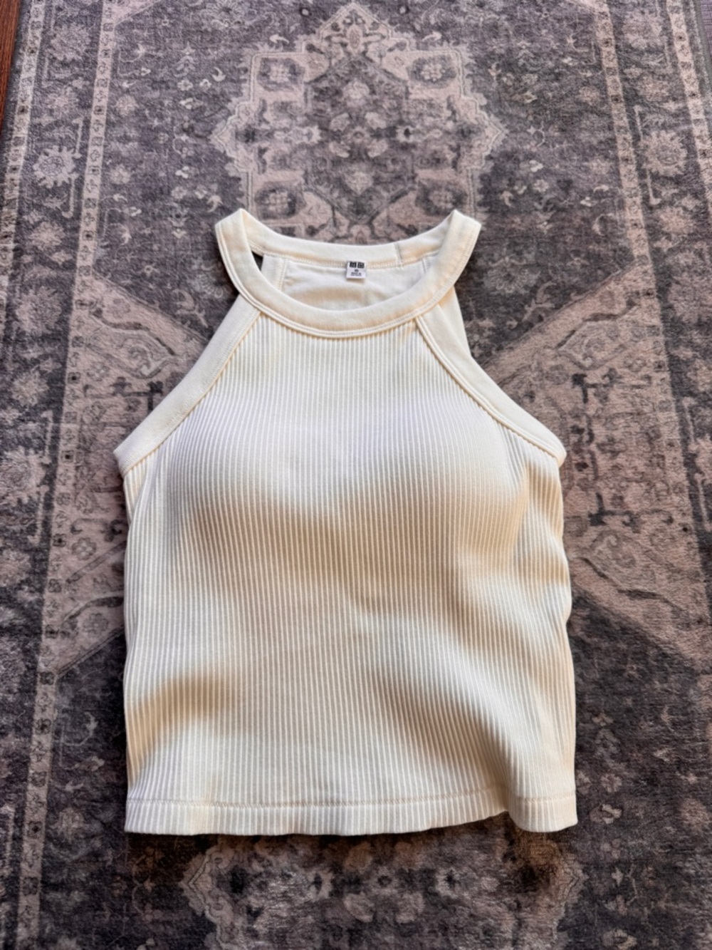 Uniqlo Bratop XS White NWOT